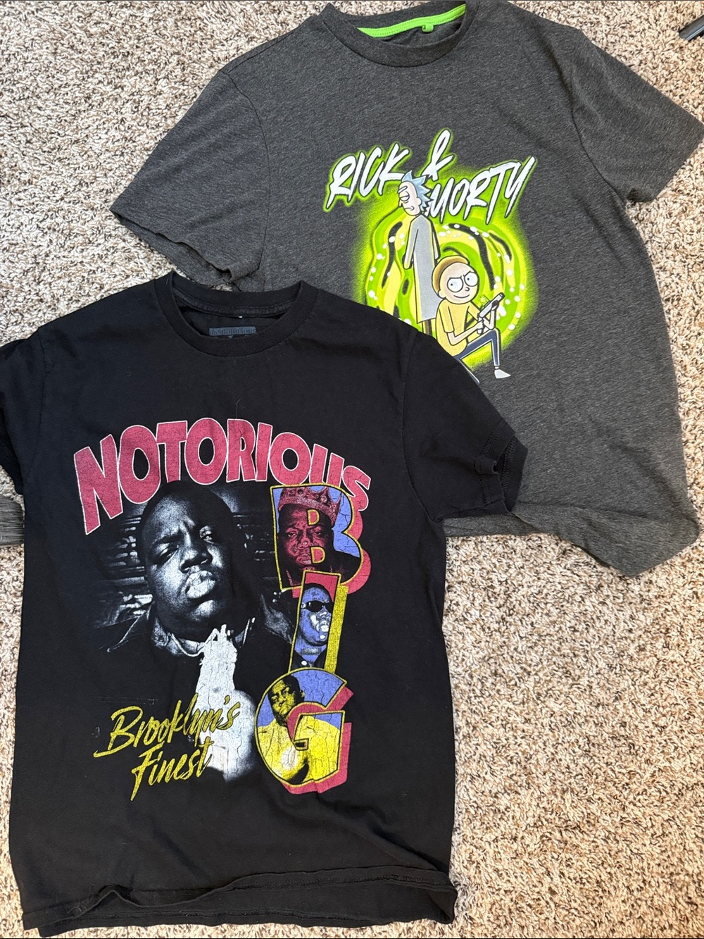 Bundle of 2, Notorious B.I.G. Graphic Tee - Black